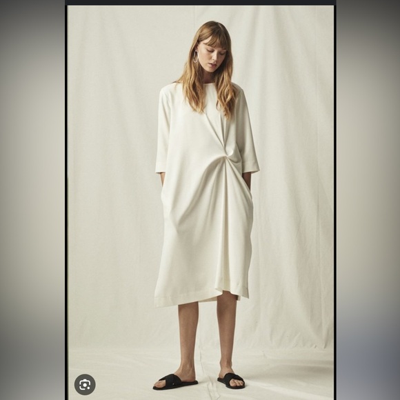 mijeong park Dresses & Skirts - Mijeong Park Garmentory Dress Knot Drape Dress XS Stunning